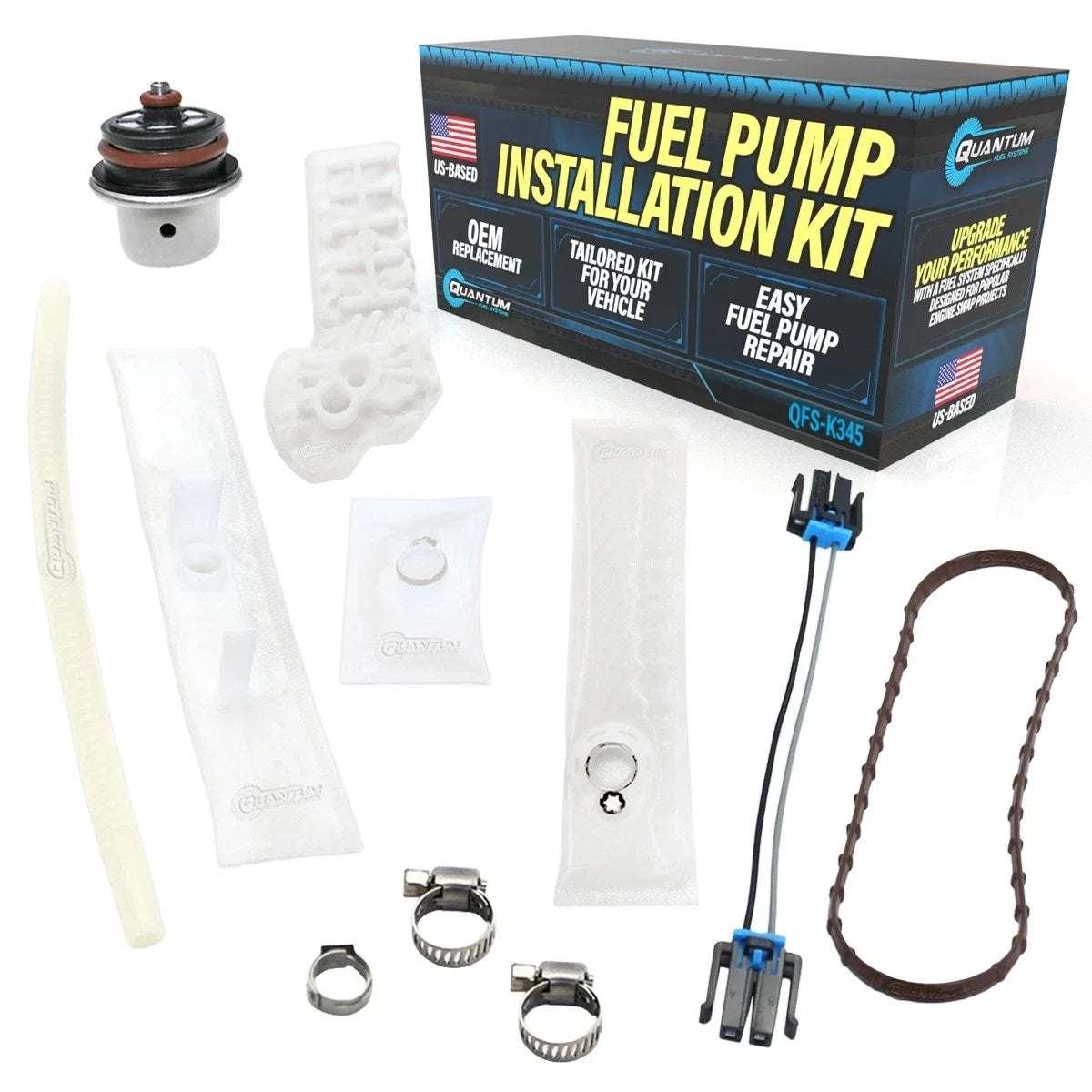 Fuel Pump Repair Kit + Regulator + Gasket for Harley-Davidson Touring (2008–2020)