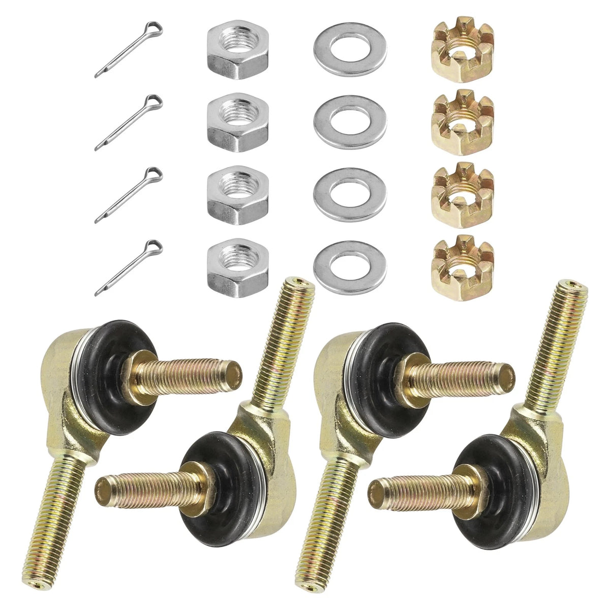 Set of 2 Tie Rod End Kit for Polaris Sawtooth 200 (2006–2007) TY2044TE101BL