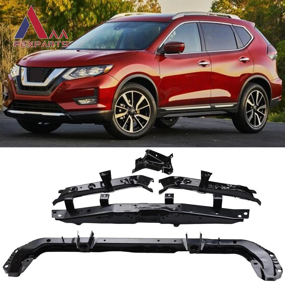 Set of 5 Radiator Core Support Brackets for Nissan Rogue (2014–2020)