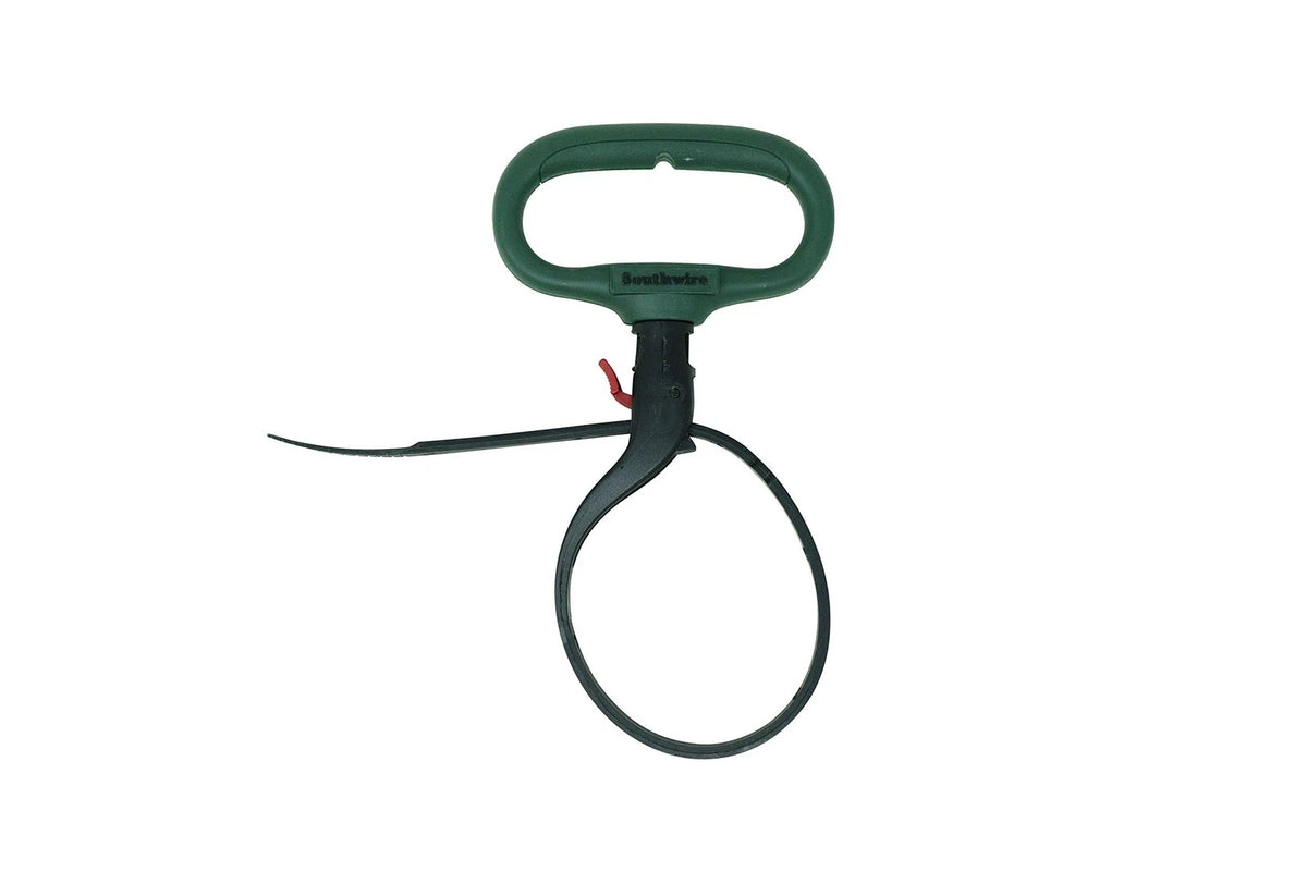 4X Heavy Duty Cable Clamp Tie Organizer - 4 Inch, Reusable, Green