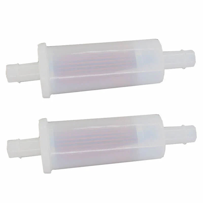 2Pcs Inline Fuel Filter for Johnson Evinrude OMC (1/4") 398327 18-7830