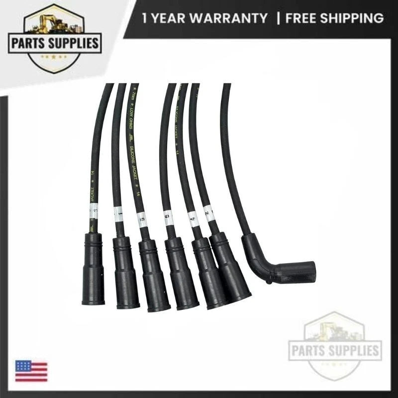 Ignition Wire Set for Hyster S80FT S90FT H90FT (Fits GM 4.3L 6 Cyl)