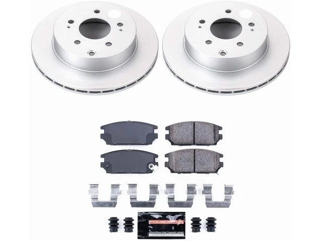 Brake Pad and Rotor Kit for Mitsubishi Eclipse (2006–2012) 29348PQDD
