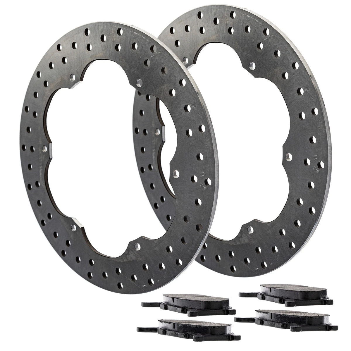 Front Left Brake Rotor Pad Kit for Yamaha (4WM-W0045-00-00)