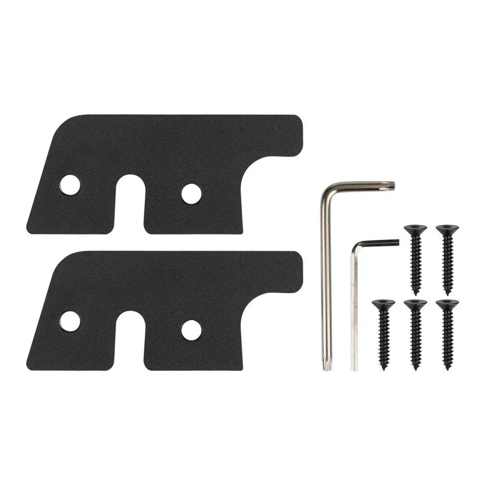Sun Visor Fix Kit for Jeep Wrangler JK (2018–2024) - 2 Clips, 4 Screws