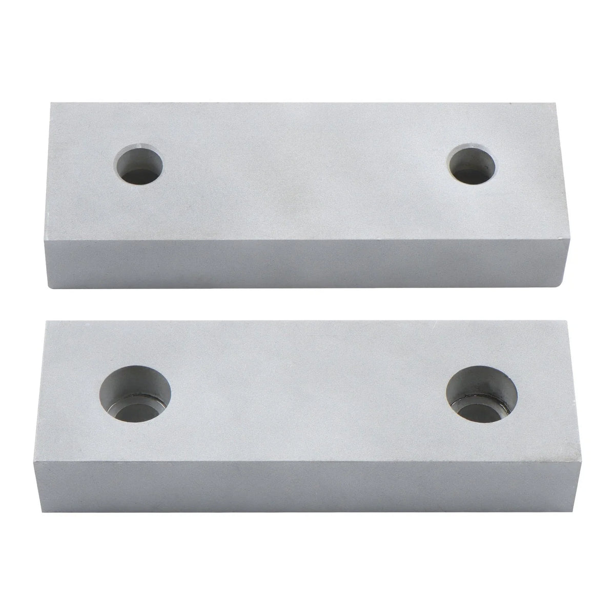 Reversible Aluminum Soft Jaws for 6" Milling Vise (1 Pair)