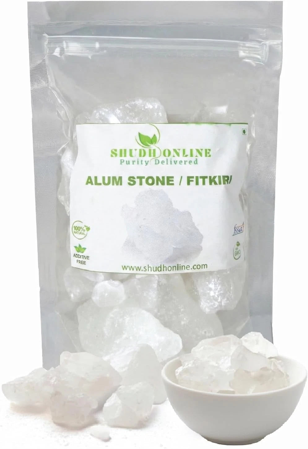 Alum Stone Organic for Face (8.8 oz - 250g)