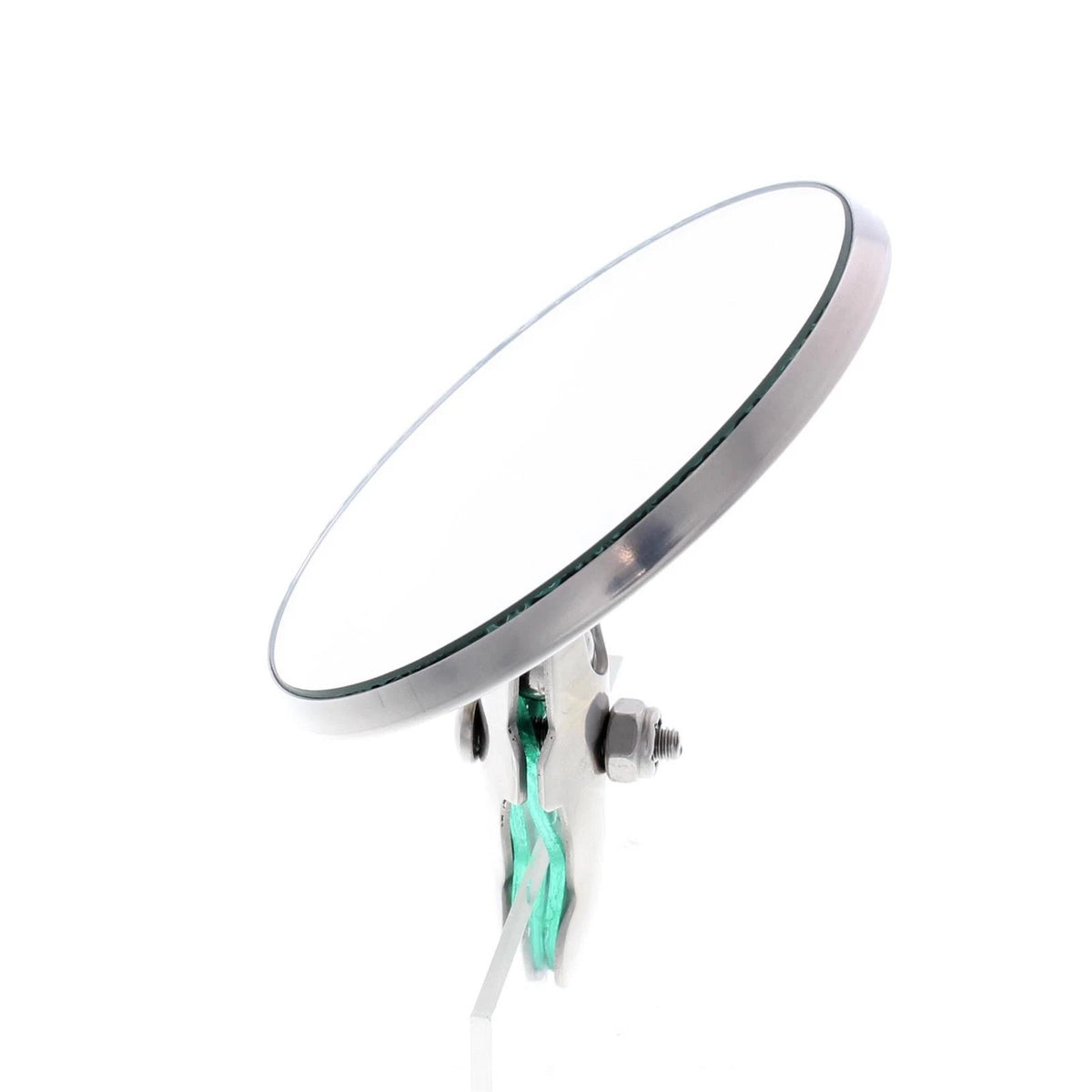 Clamp-On Stainless Window Wind Wing Rear View Mirror 3.5 Inch 91133003
