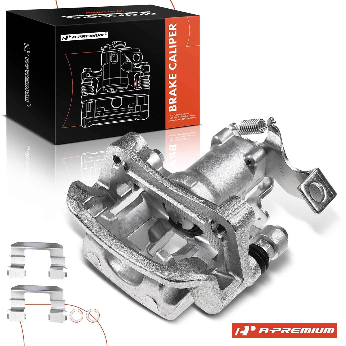 A-Premium Rear Passenger Disc Brake Caliper for Kia Soul (2014–2019) 58311B2A00, 58311B2A20, 19-B6788A