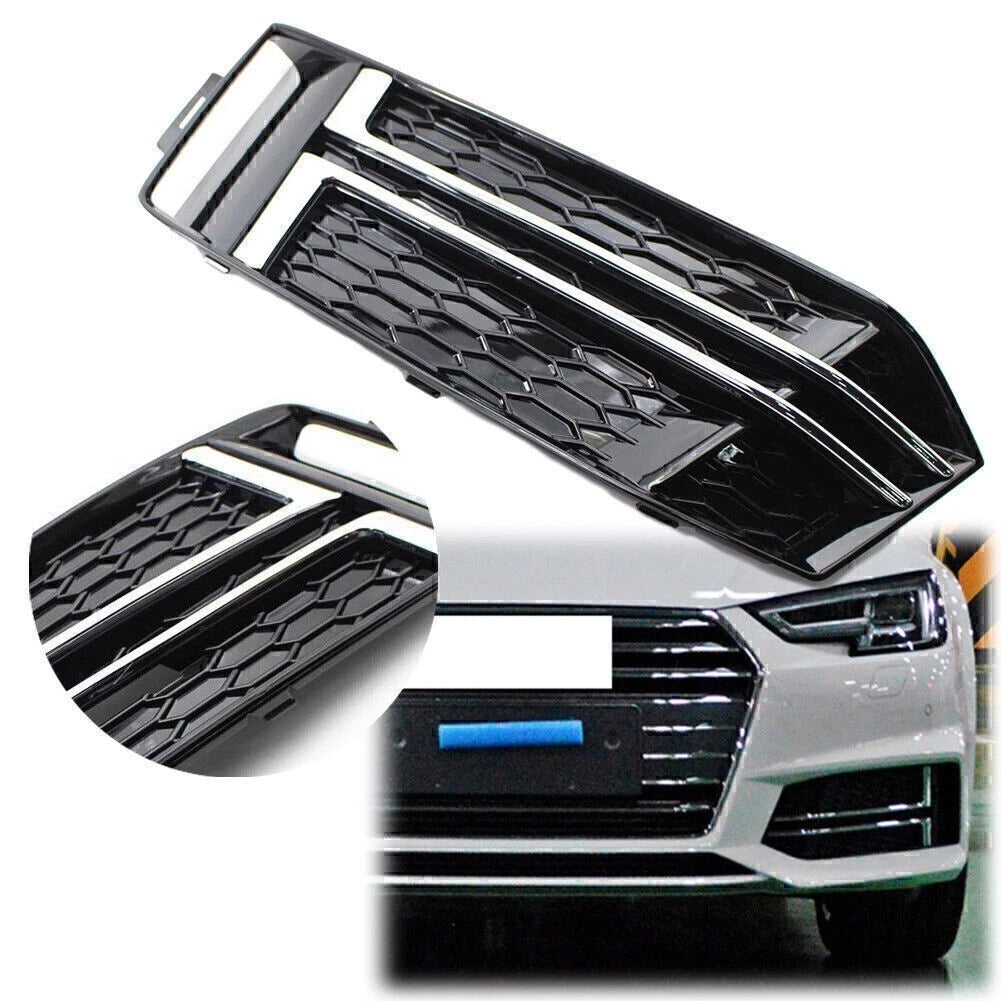 Front Bumper Lower Grille for Audi S4 A4 B9 (2017–2018) Left