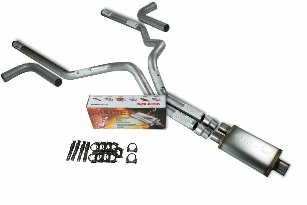 Dual Exhaust Kit for Chevy GMC 1500 (1988–1995) Side Exit