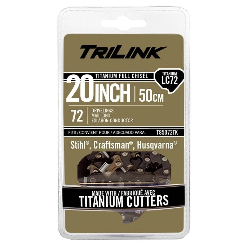 Chainsaw Chain 3/8" .050 72DL for 20" Bar (72 DL)