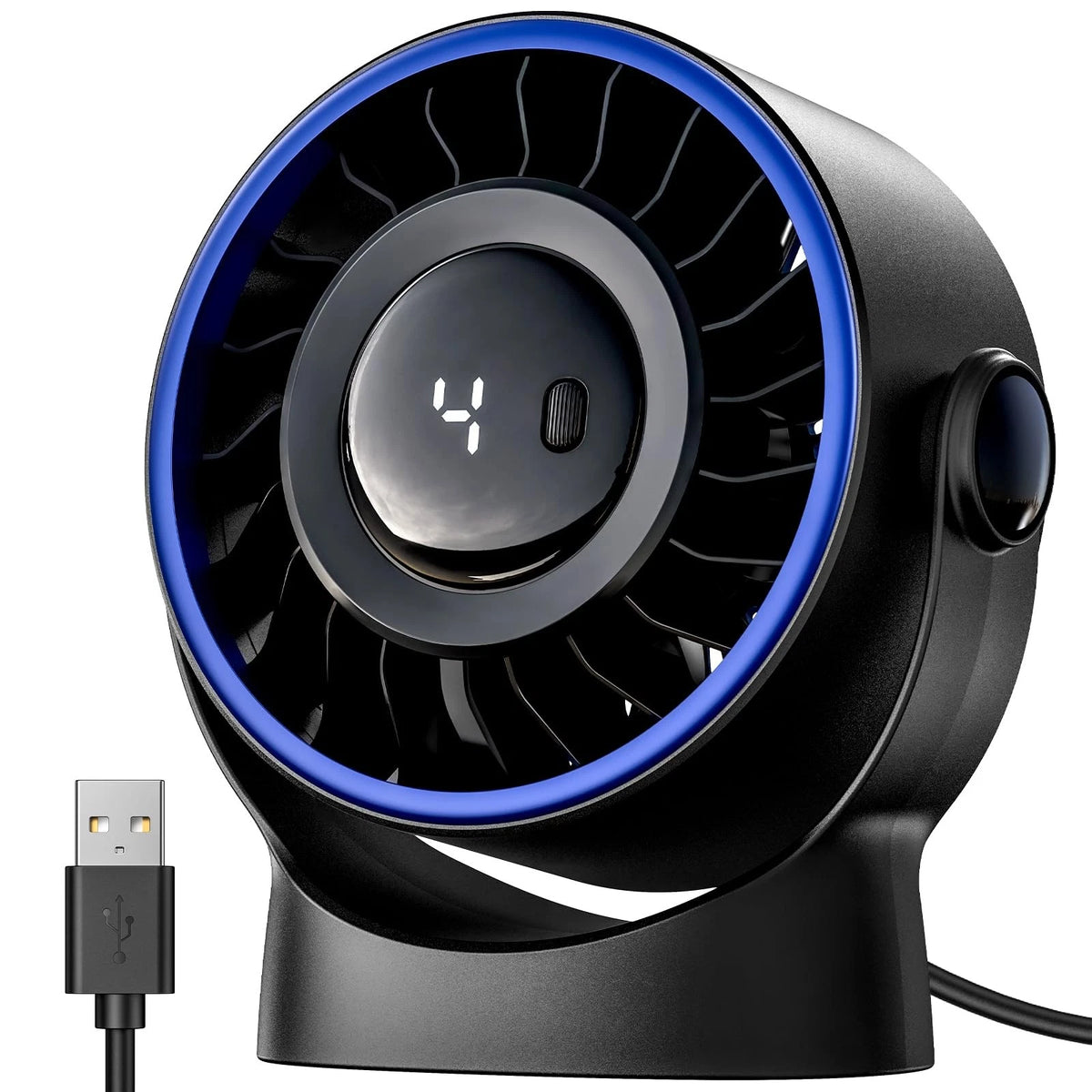 5 Inch Mini USB Desk Fan for Personal Use (No Known Part Numbers)