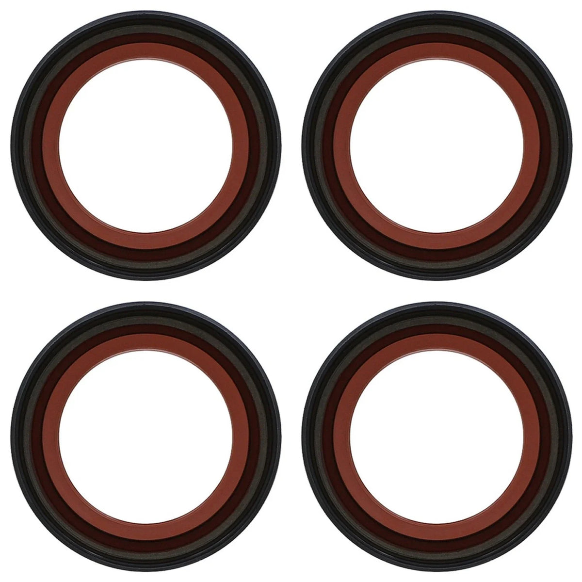 4pc Engine Camshaft Gasket Set for Audi A4 A8 Quattro Passat Touareg (L4 V6 V8)
