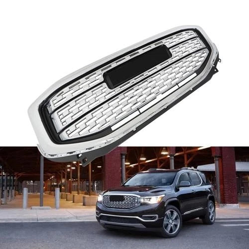 Front Upper Grille Assembly Chrome for GMC Acadia (2017–2019) 1003428