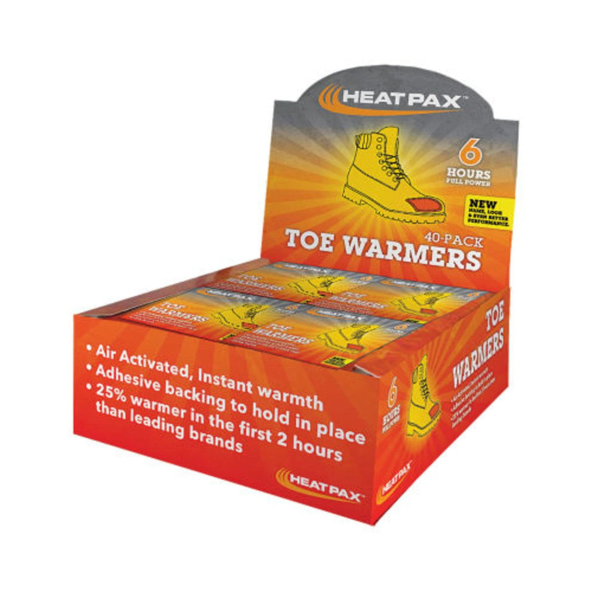 Hot Rods Toe Warmers for Occunomix (40 Pair Box)