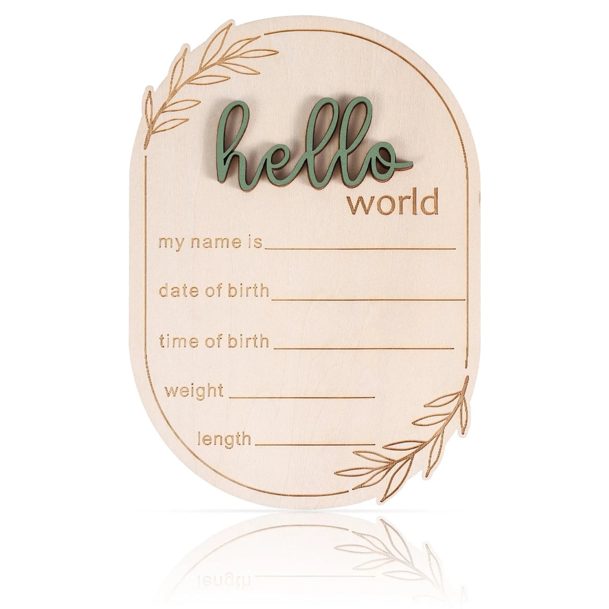 Baby Announcement Sign for