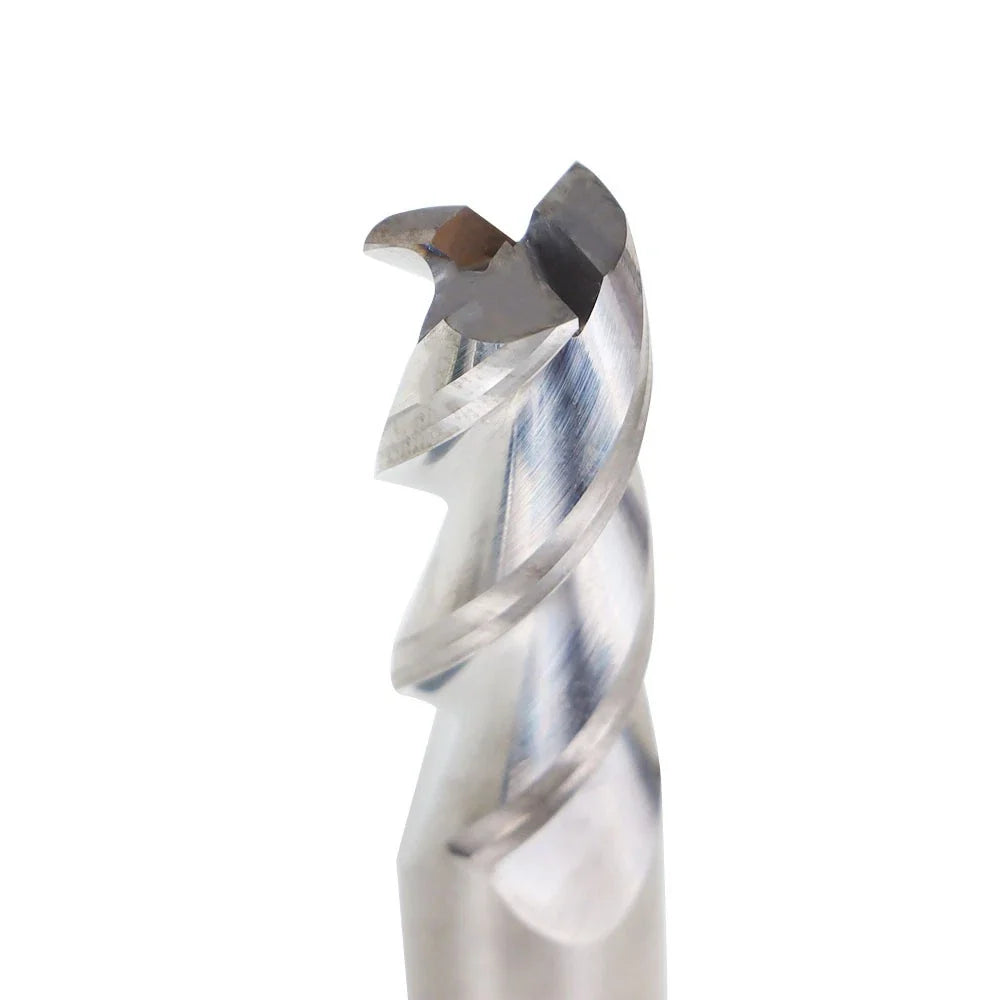 Set of 3 Carbide End Mills for Aluminum (1-1/4" Cutting Length)