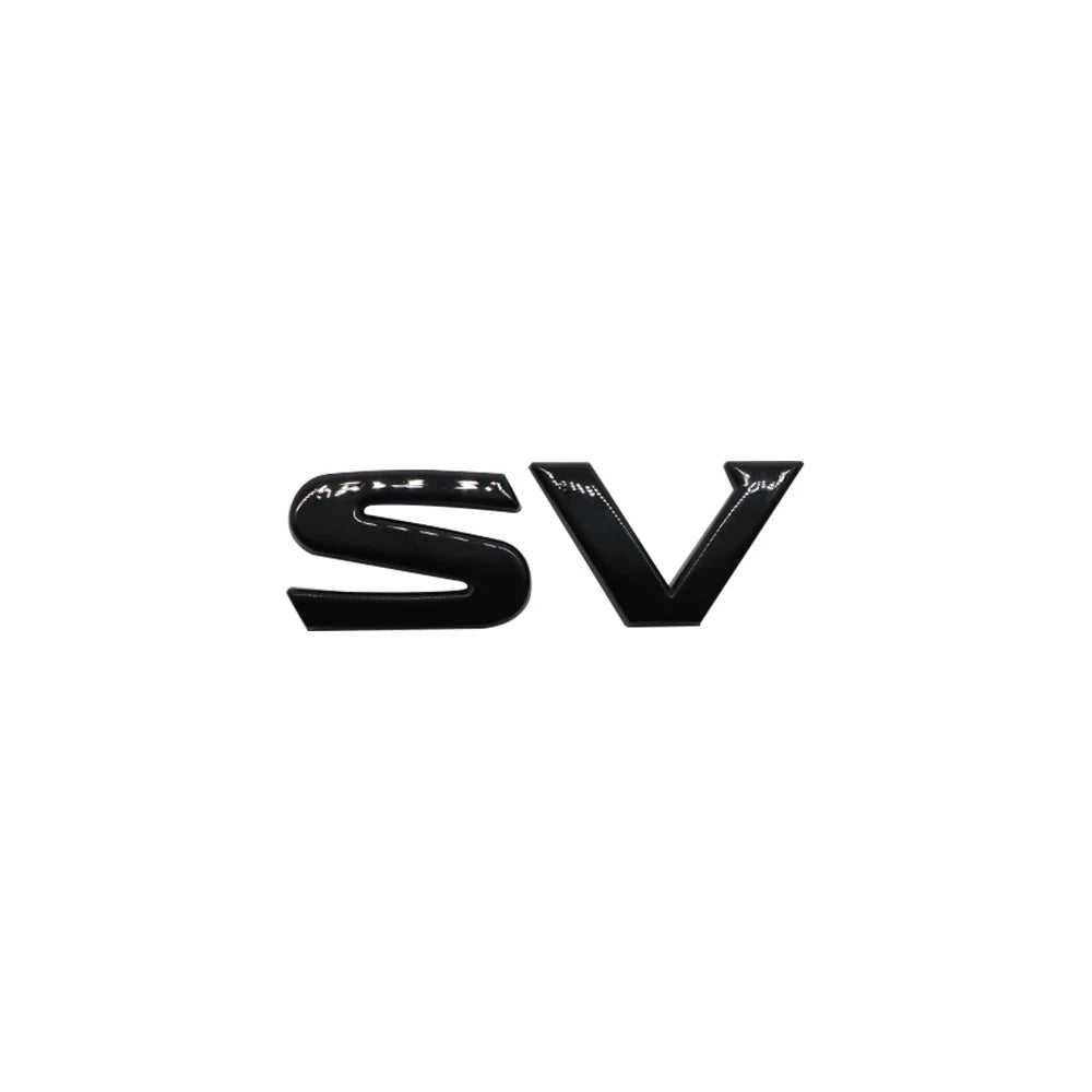 3D Gloss Black Deck Lid Badge for Altima SV (2016–2018) Tailgate Emblem