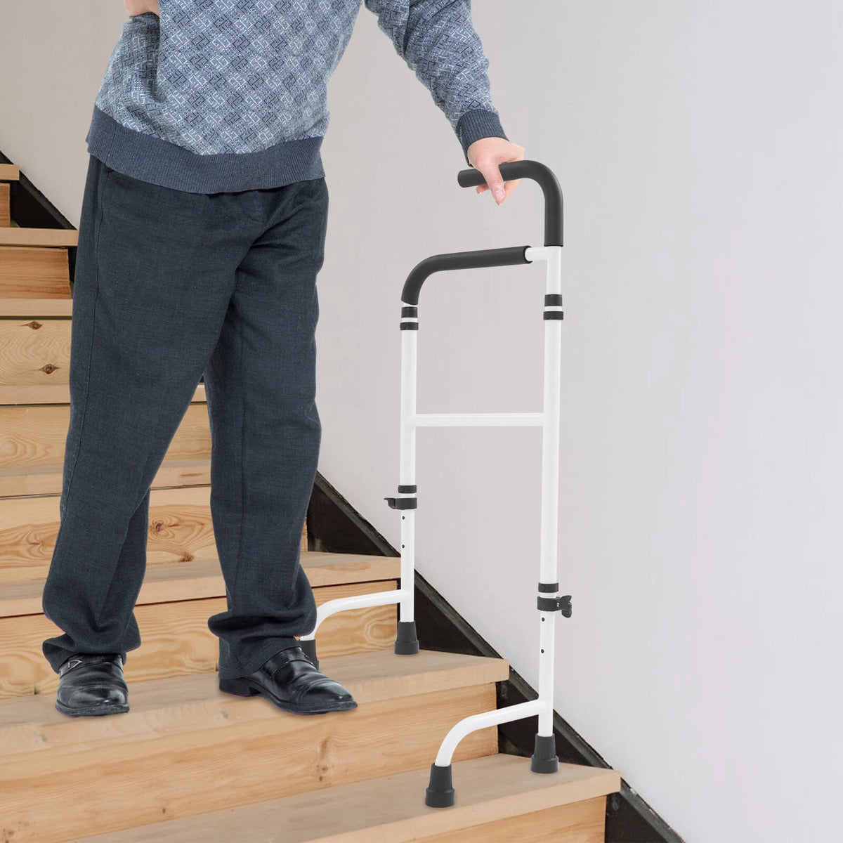 Stair Climbing Cane for Seniors - Half Step Aid for Balance Walking