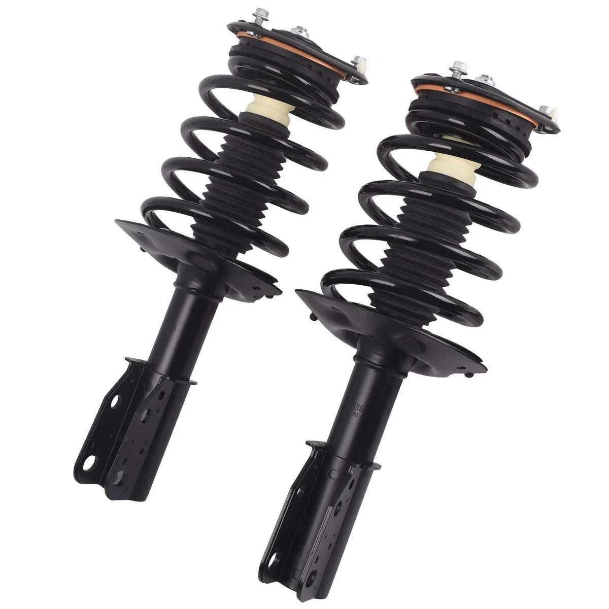 2X Front Struts with Coil Spring for Cadillac Deville, Buick LeSabre, Pontiac Bonneville, Oldsmobile Aurora (2000–2005)