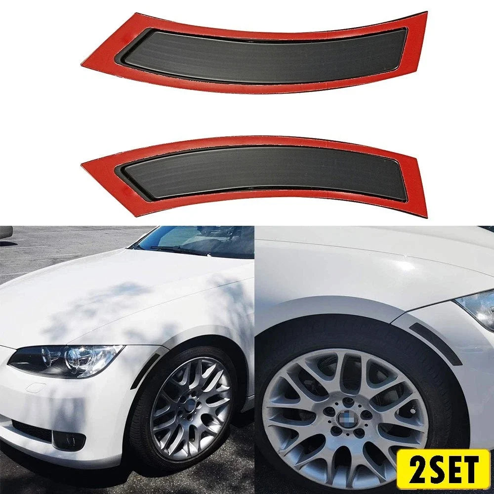 Set of 2 Front Smoke Marker Reflector Bumper Side for BMW E92 E93 335i 328i