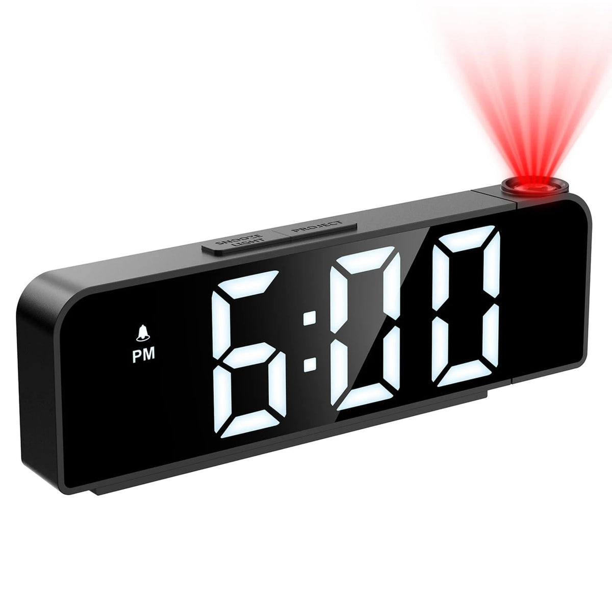 7.9-Inch Black-White Display Projector (1.6 to 16 Feet Projection)