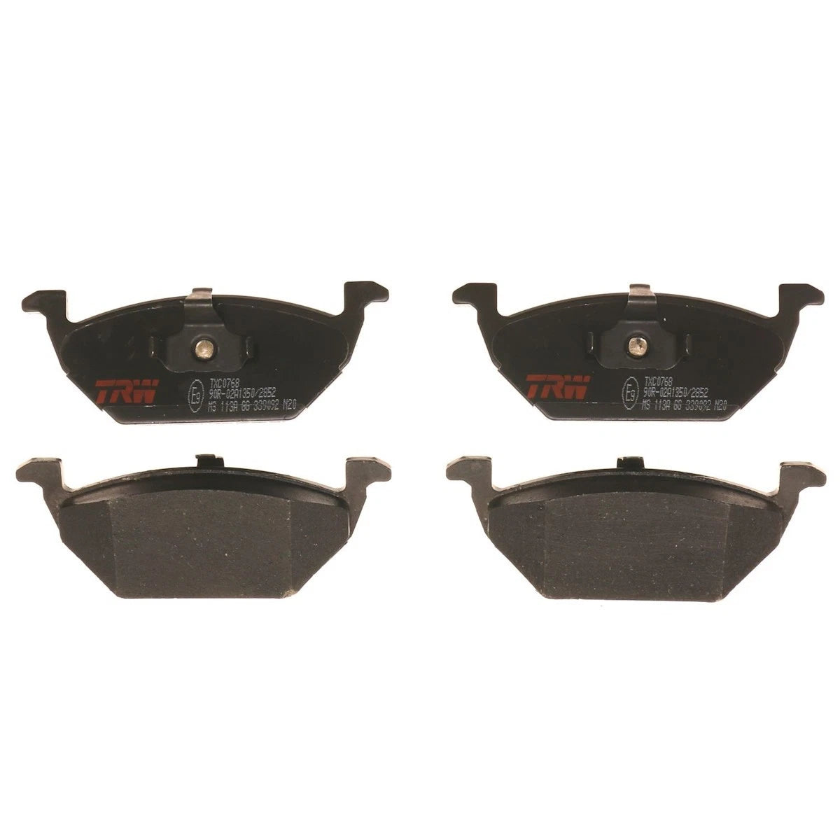 2X Brake Pad Set Front for VW Jetta Golf (2005–2015) TXC0768, 1J0698151