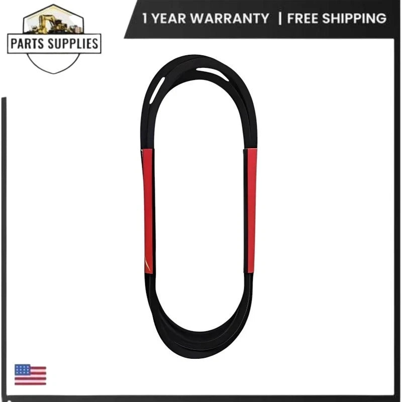 C138 V Belt for Industrial Machinery Compressor HVAC System (0.875" x 142")