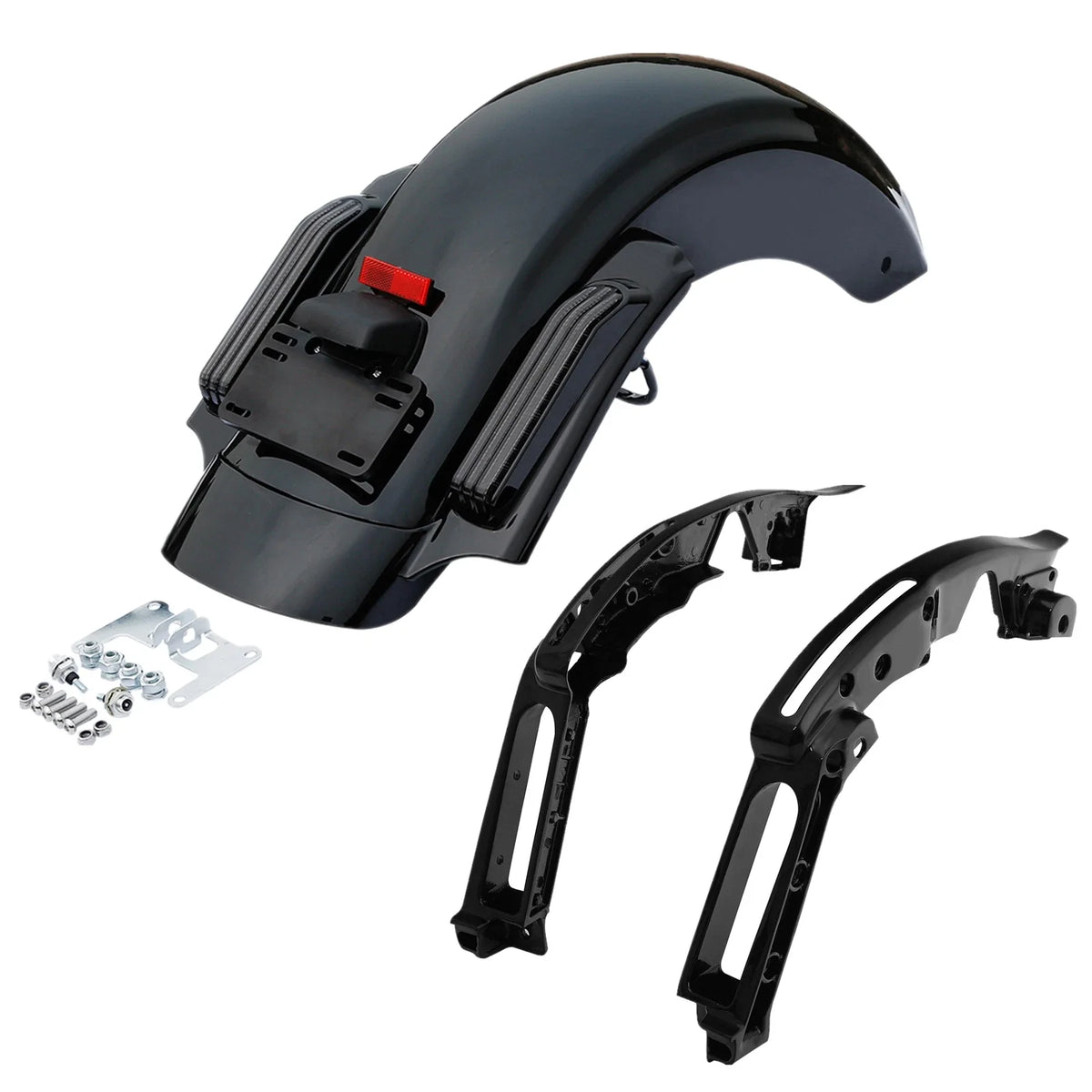 Rear Fender LED Smoked Lens for Harley CVO Road Glide King (2014–Present)