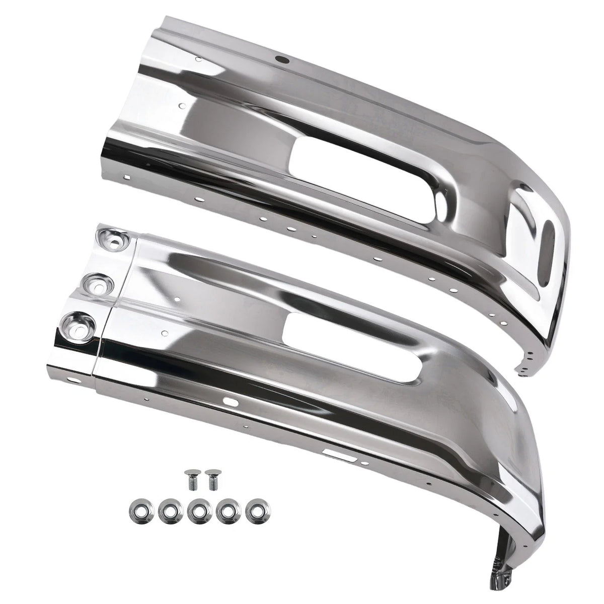 Chrome Front Bumper for RAM 1500 (2013–2018) Steel 68160855AC CH1002397
