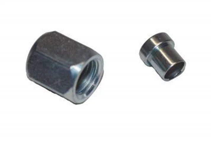 Nut and Sleeve Kit for 1/4" Steel Hydraulic Line to Traction Booster Gauge