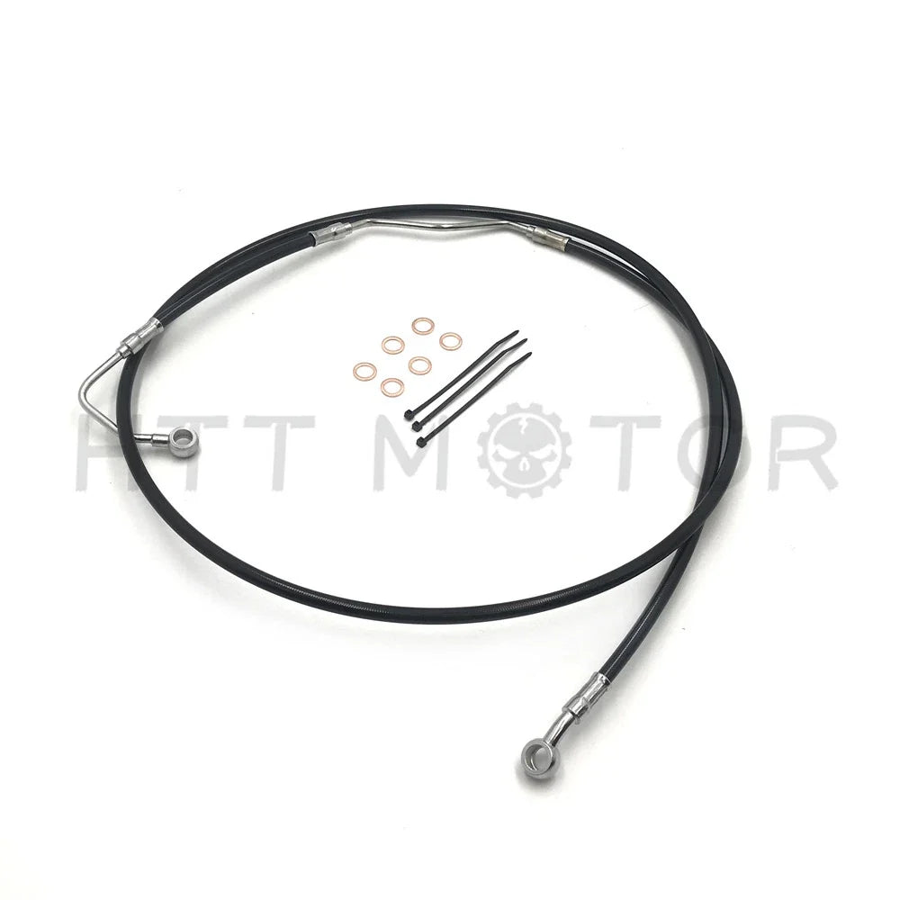 14" Upper Front Brake Line for Harley Touring (2009–2013) w/ABS