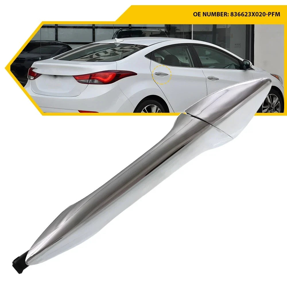 Exterior Outer Door Handle for Hyundai Elantra (2011–2016) Rear Passenger Side