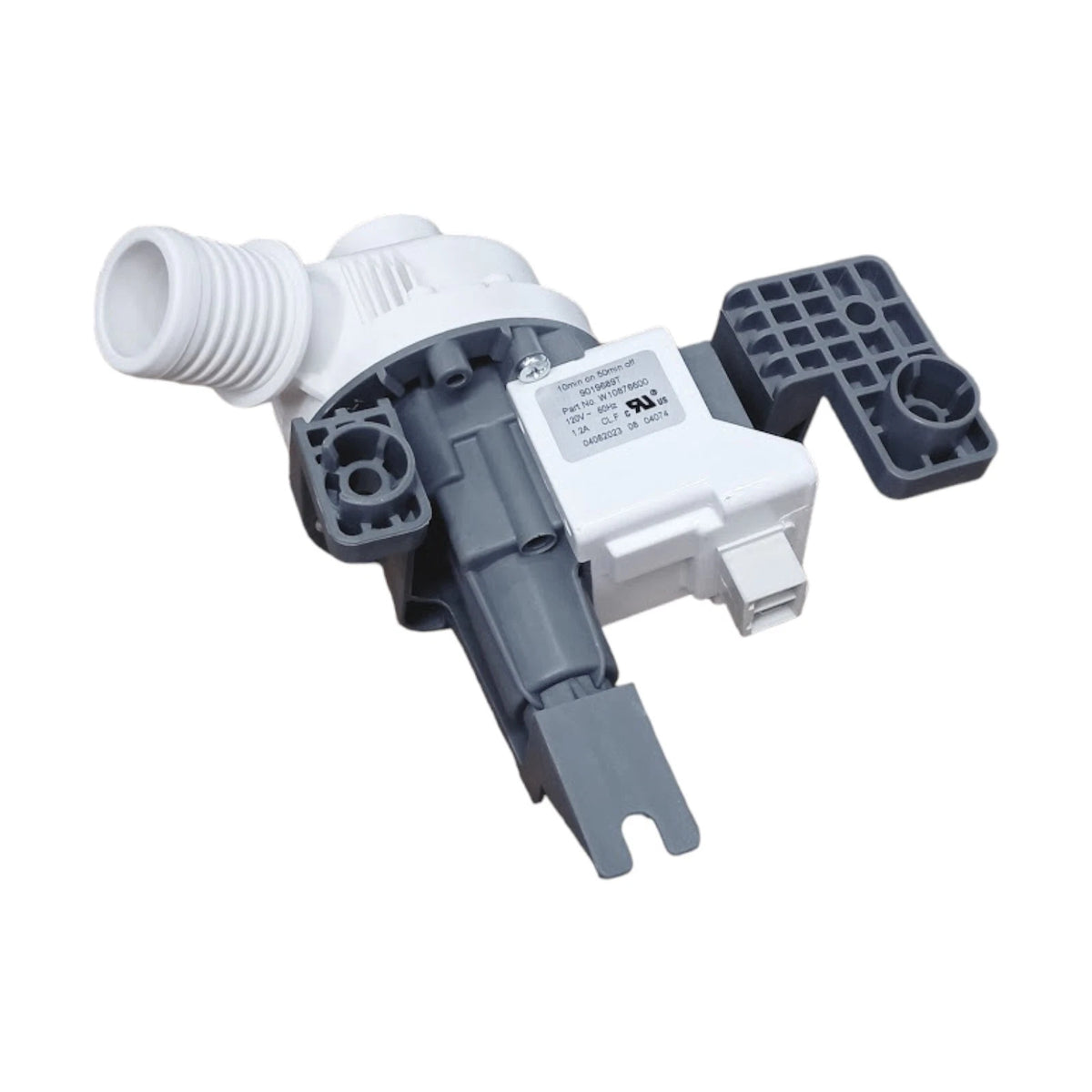 W10876600 Drain Pump for Whirlpool Washers (2010–2023)