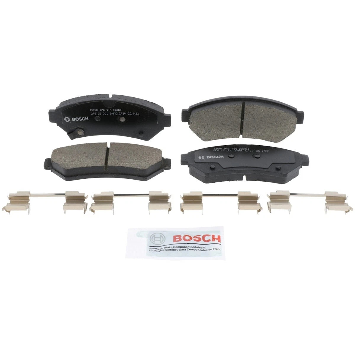 2X BC1075 Brake Pad Set Front for Chevy Buick Pontiac Saturn (2005–2009)