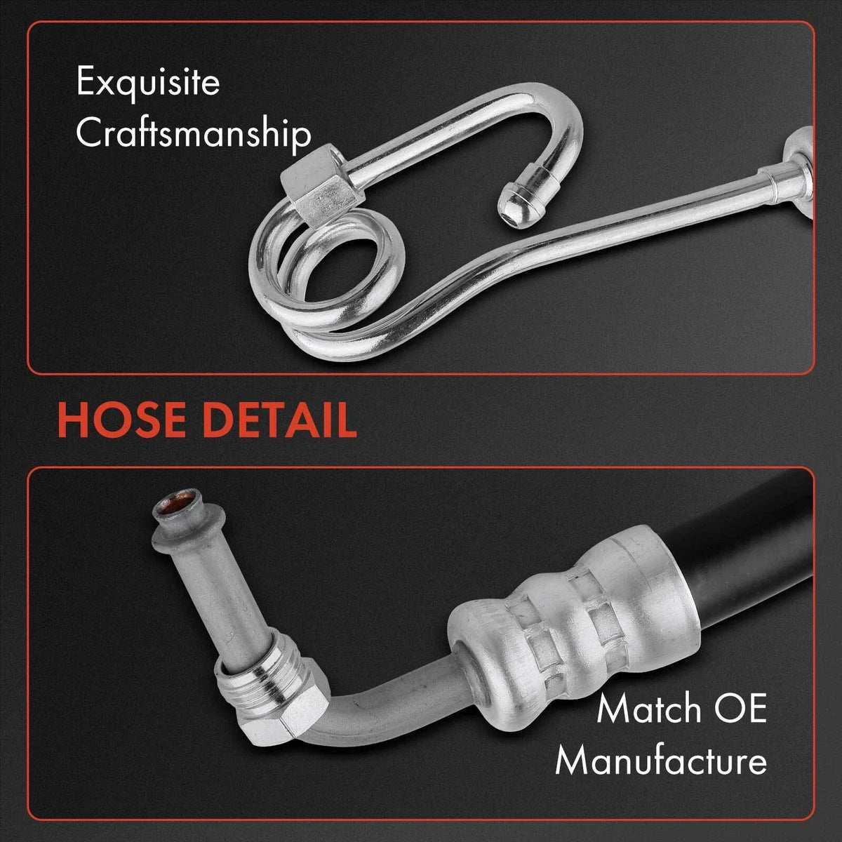 Power Steering Pressure Line Hose Assembly for Mercedes-Benz C220 C230 (1994–2002)