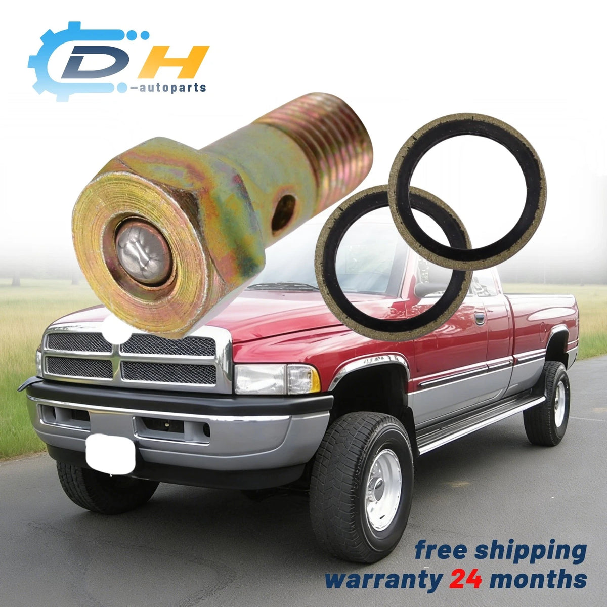 Injection Pump Overflow Return Valve for Dodge Ram 2500 3500 (1998–2002) 3941156