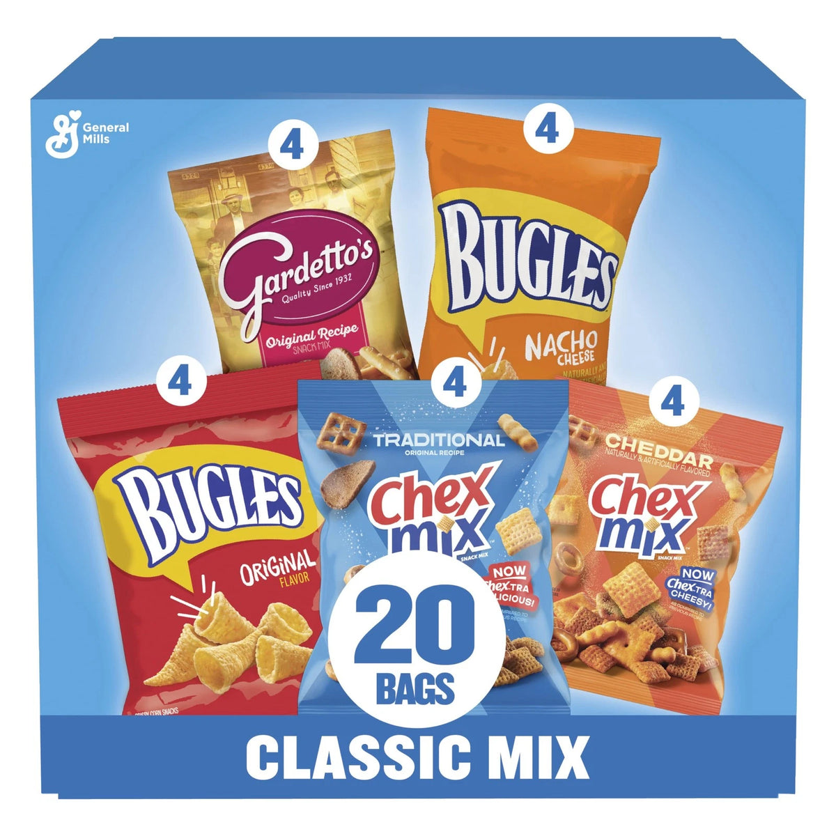 Classic Mix Snack Variety Pack (Pack of 1)