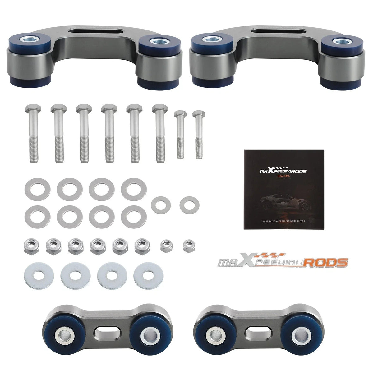 Set of 4 Front & Rear Stabilizer Sway Bar Links for Subaru Impreza WRX (1993–2007)