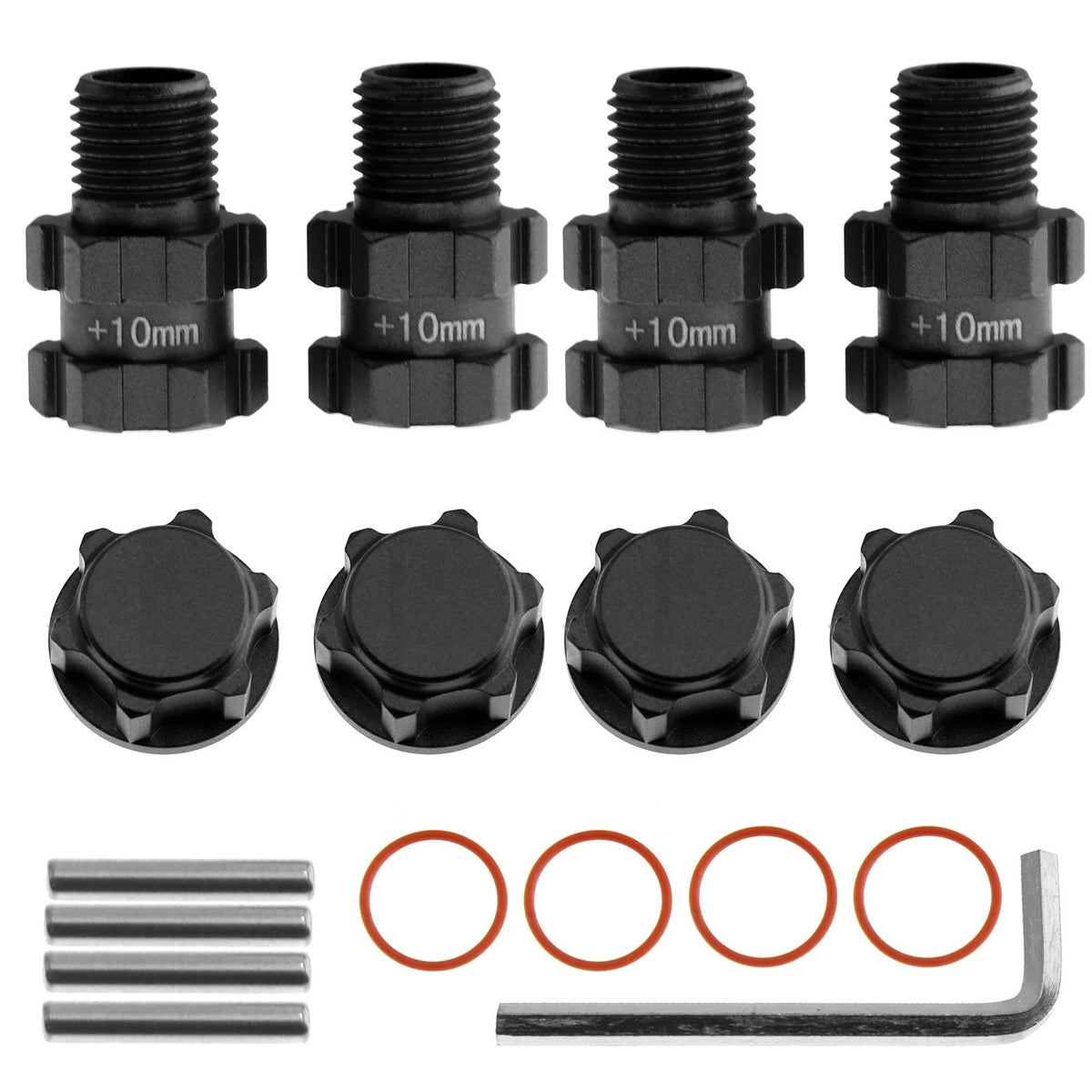 4PCS Wheel Hex Hub Adapter for Big Rock 4X4 3S BLX