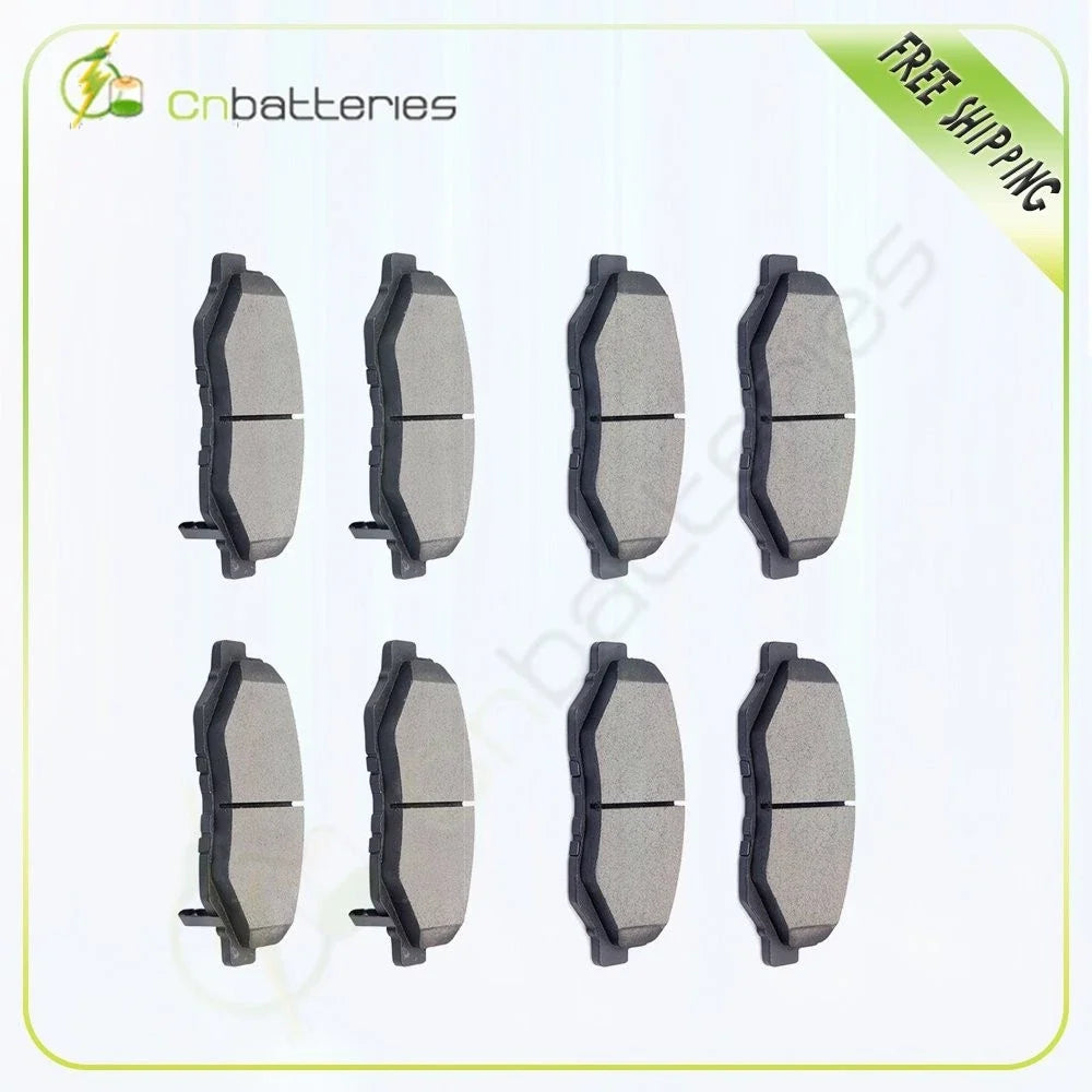 Set of 4 Ceramic Brake Pads for Acura ILX (2013–2015) & Honda Civic (2012–2013)