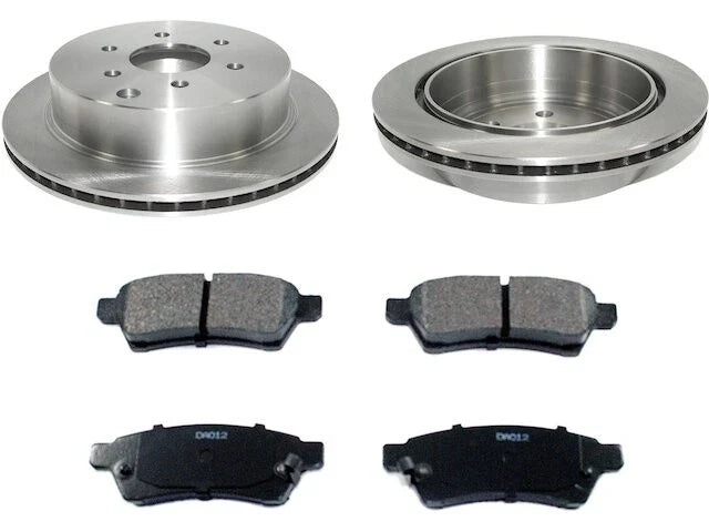 Rear Brake Pad and Rotor Kit for Suzuki Equator (2009–2012) XF891KQ