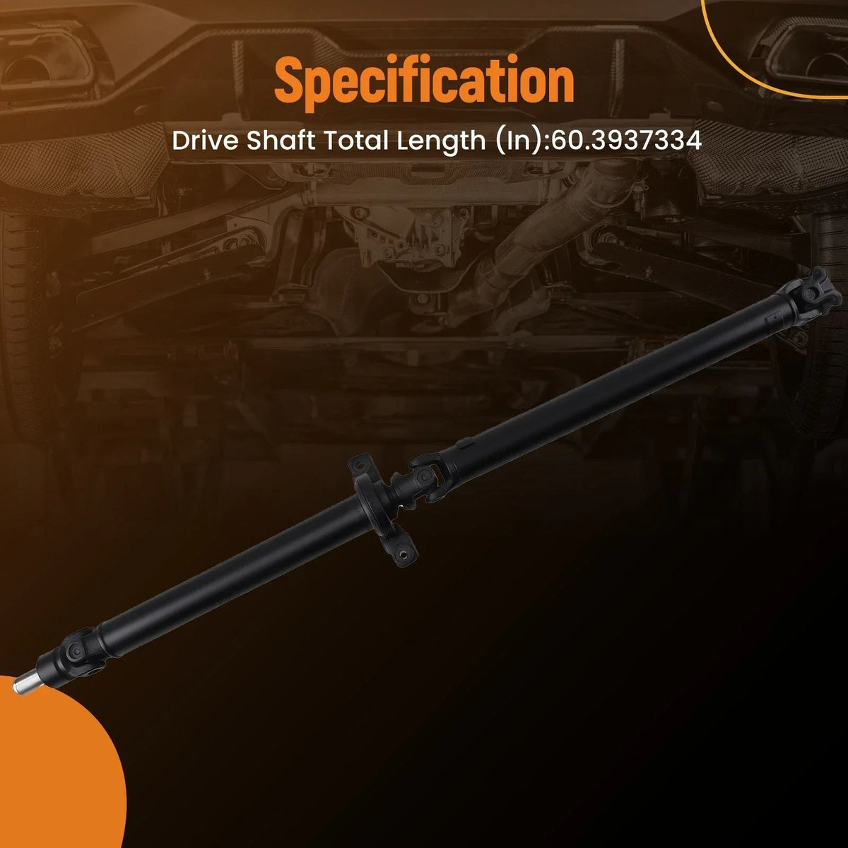 Driveshaft Assembly for Saab 9-2X (2005–2006) Subaru Impreza 2.5L (2002–2003) AWD