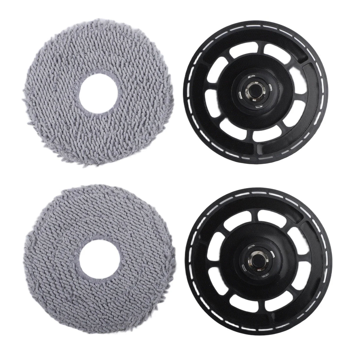 Replacement Mop Bracket with Mop Pads for Roborock QV 35A QV 35S (2019–2021)
