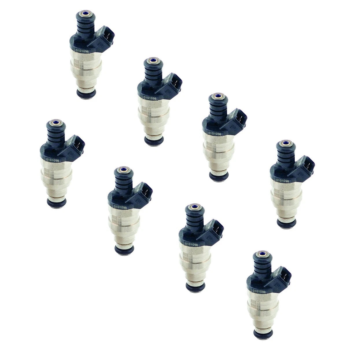 Set of 8 Accel Fuel Injectors for Chevy E150 E250 E350 F150 (1987–1999)