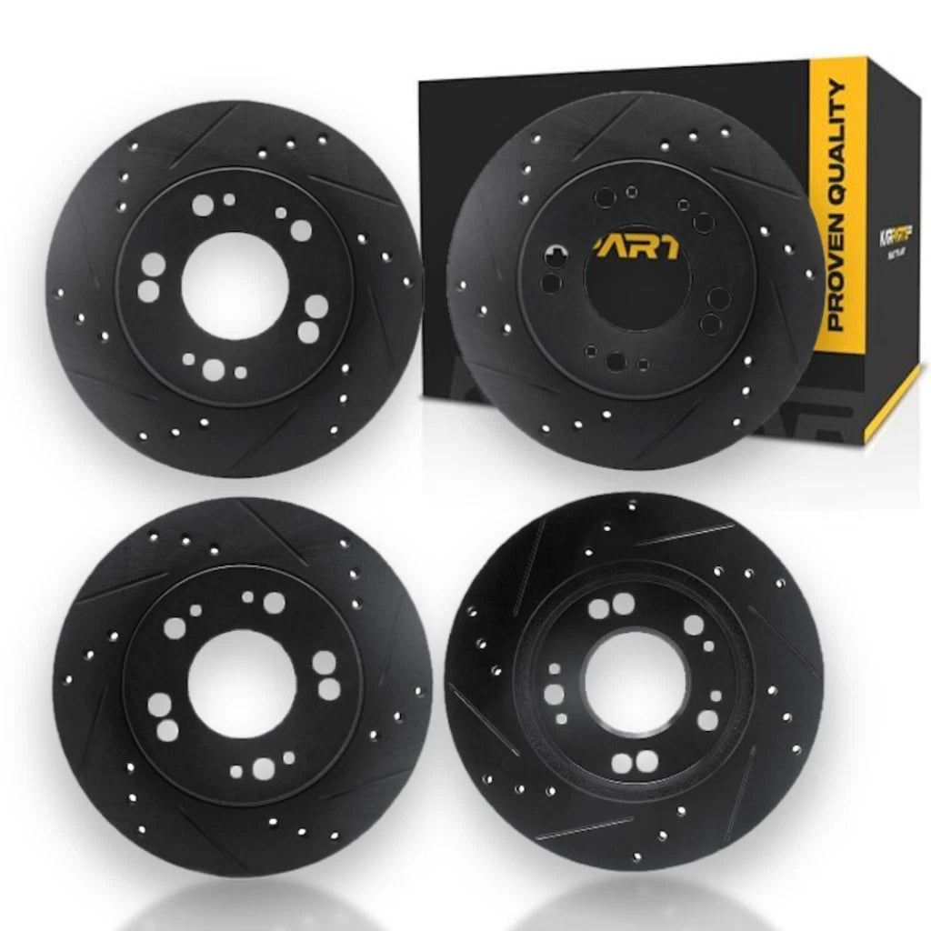 Brake Set for Chrysler Sebring (2001–2005) | Drilled and Slotted ALX-PAU-DF-8004-72003-CLA2
