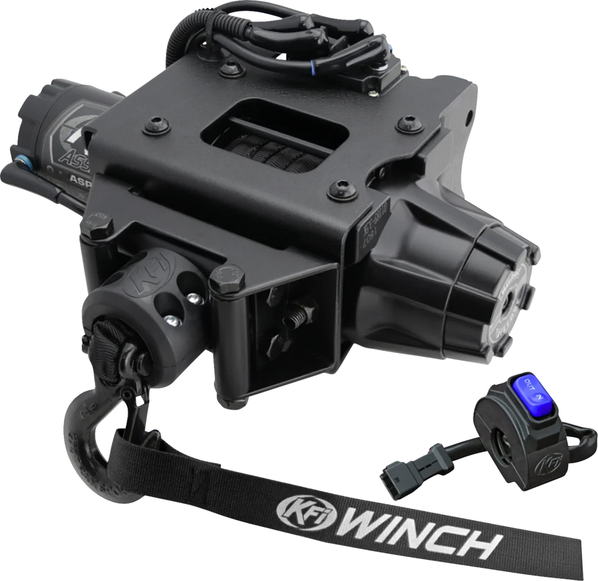Plug-N-Play Synthetic Winch for Polaris ASP-35 (3500 lb)