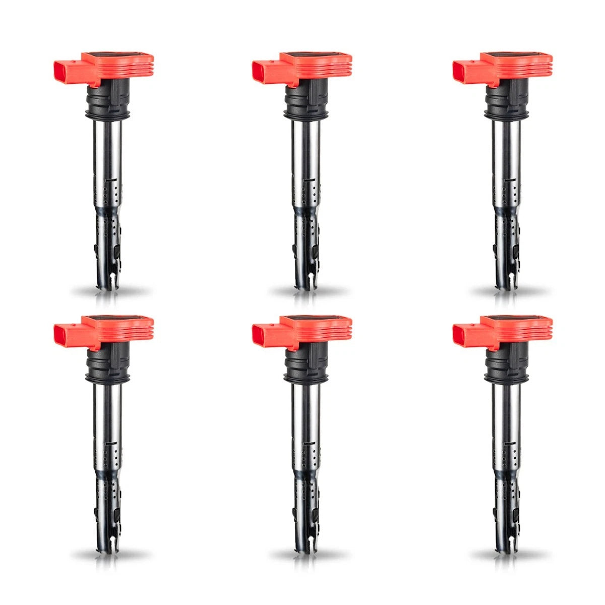 Set of 6 Ignition Coils for VW Audi A6 Quattro Q7 S5 (2005–2017) 7805-6555-06