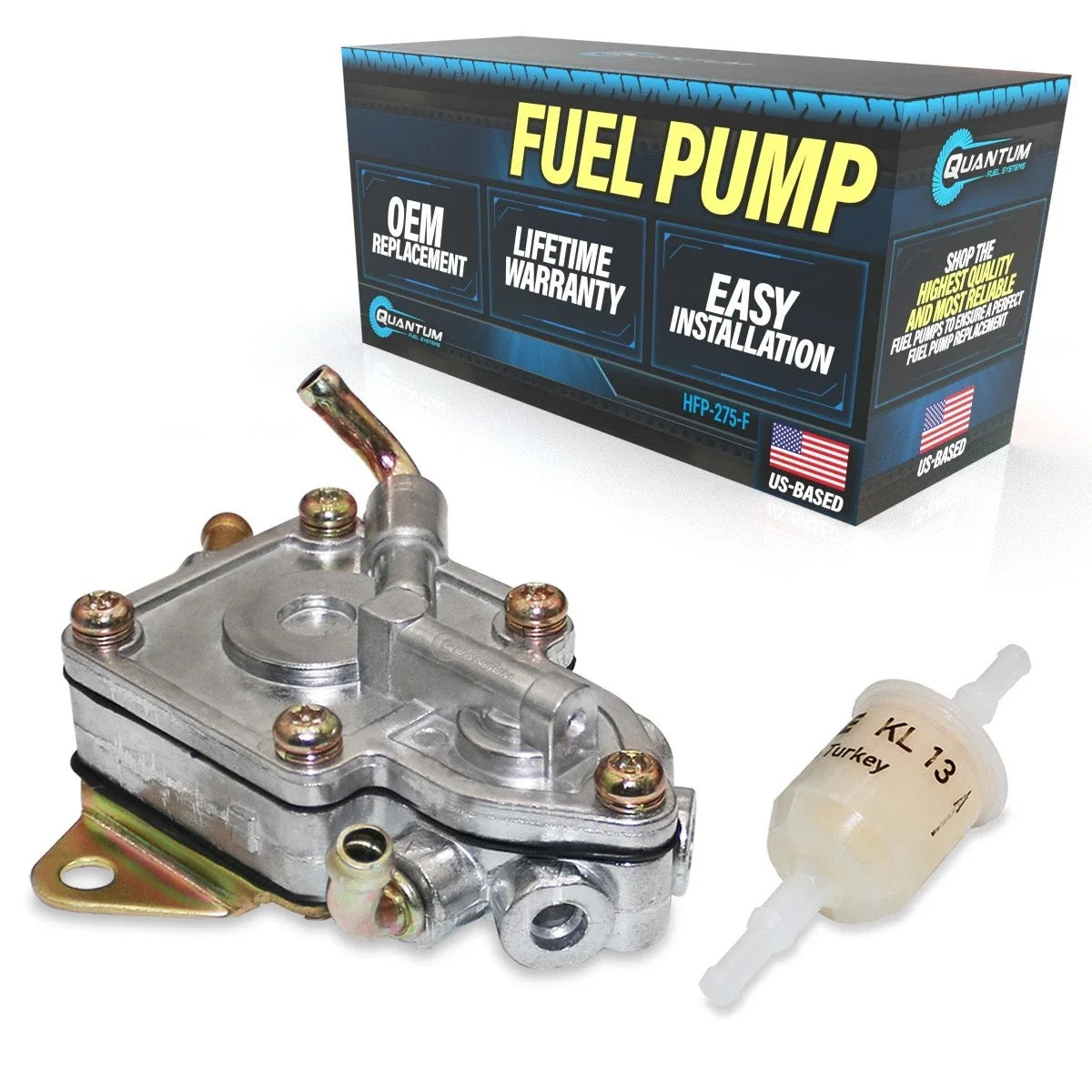 Fuel Pump + Mahle Filter for Yamaha Rhino 450 660 (2004–2009) #5UG-13910-01-00